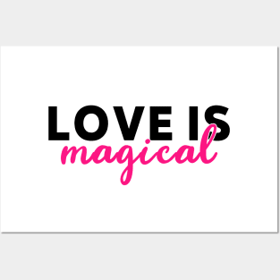 Love is magical cute Posters and Art